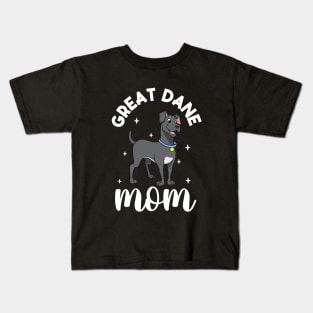 Great Dane Mom - German Mastiff Kids T-Shirt